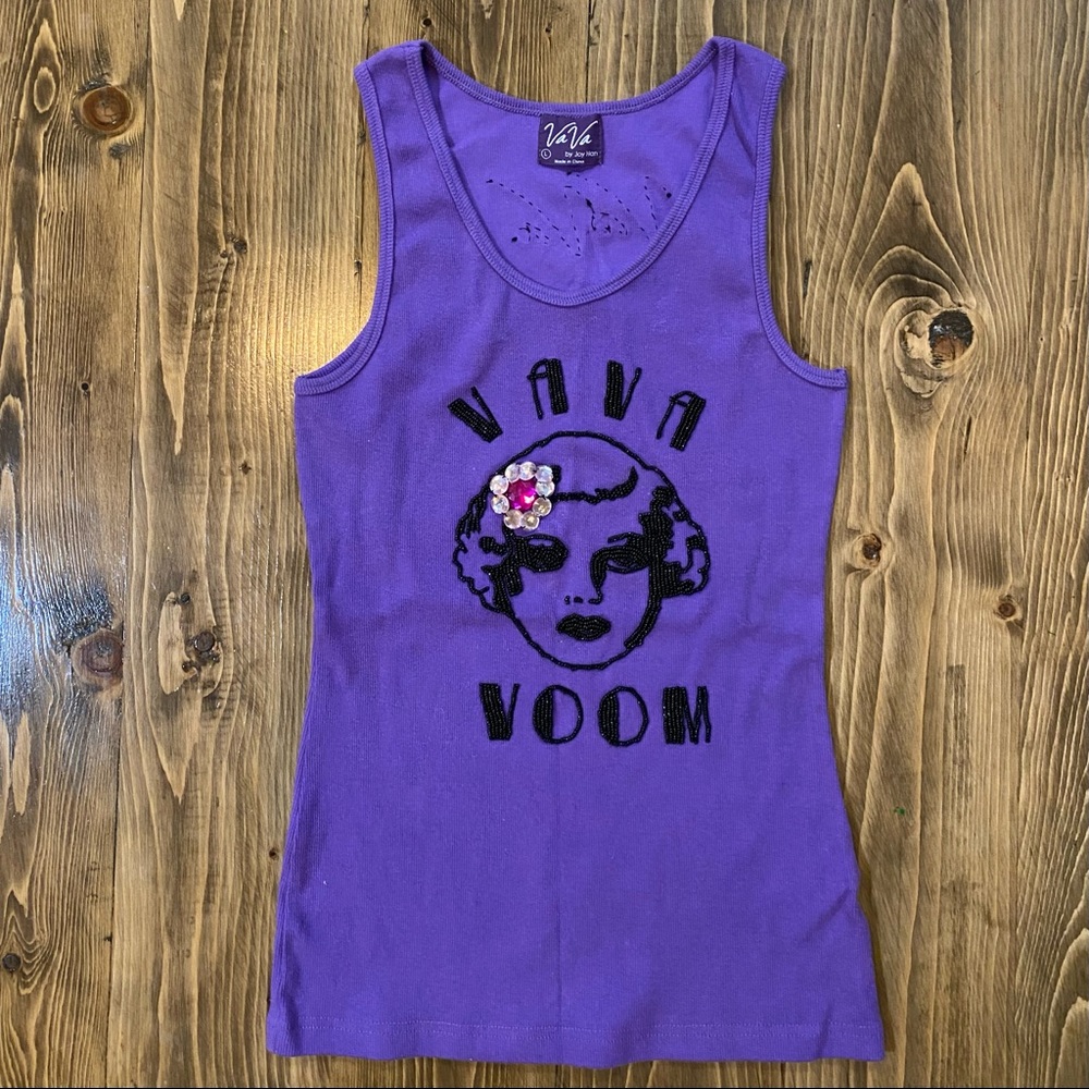 Vava by Joy Han beaded tank